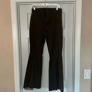 Banana Republic Olive Green Flared Pants (size 8)